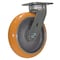 Vestil Orange Premium Heavy Duty Swivel Polyurethane 8 x 2 Caster CST-F40-8X2SI-S - alternate 6